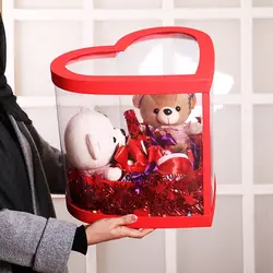 باکس سوپرایز ویژه قلب عروسک و شکلات