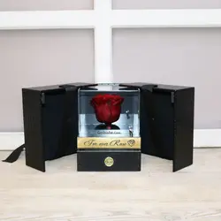 جعبه گل موزیکال کشودار سورپرایزی