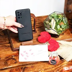 استند پایه چوبی قلبی تراریوم چند ضلعی