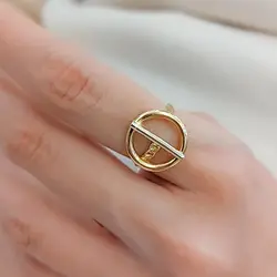 انگشتر طلا مدل تیفانی J0037