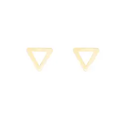 گوشواره طلا طرح مثلث GE012