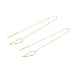 گوشواره بخیه ای طرح پر GE004