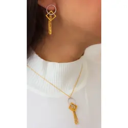 ست طلا مدل C0014