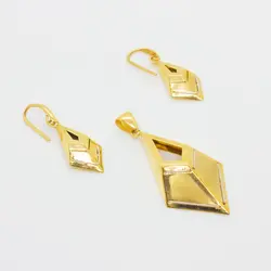 نیمست طلا لوزی F0006