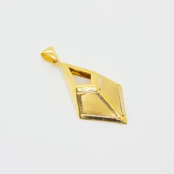 نیمست طلا لوزی F0006