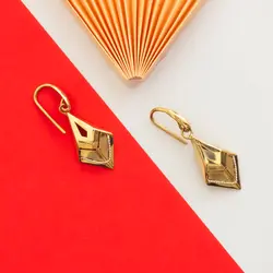 نیمست طلا لوزی F0006