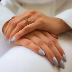 ست طلا طرح ستاره C0017