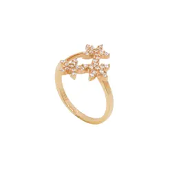 ست طلا طرح ستاره C0017