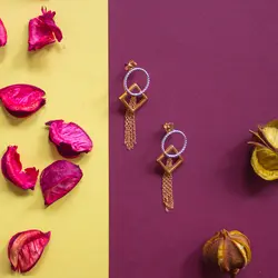 گوشواره طلا مدل C0014