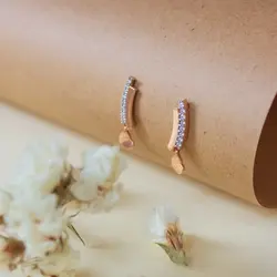 نیمست طلا طرح قلب C0028