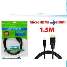کابل تبدیل۱٫۵متر Hdmi به MicroHdmi