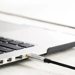 کابل انتقال صدا 3.5 میلی متری کنفی آینوبن مدل Braided طول 1.2 متر