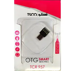 مبدل OTG تسکو USB به USB-C مدل TCR 957