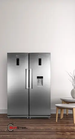 یخچال فریزر سان استیل مدل SU-D5i - هاتف کالا
