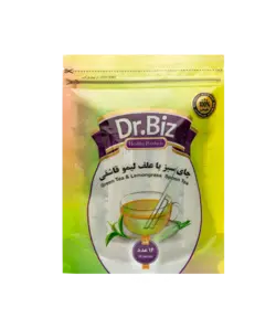 دمنوش چای سبز با علف ليمو قاشقی -۱۶ عددی