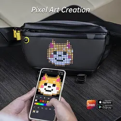 کیف کمری LED هوشمند Divoom PIXOO Sling Bag