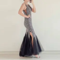 پیراهن جسمیکو نقره ای و مشکی
