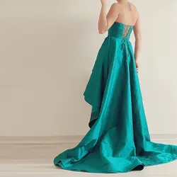 پیراهن دنباله دار تافته کله غازی