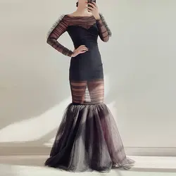 پیراهن شب ماهی تور دراپه