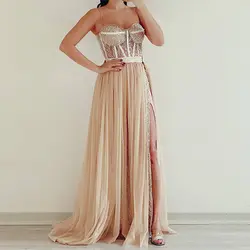 پیراهن ماکسی گلدن طرح شعله