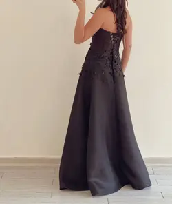 پیراهن تاپ لکس حریر شیشه ای گل برجسته