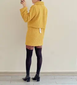 کت و دامن تدی خردلی