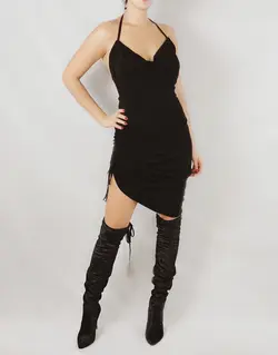 HOBRAT crepe dress