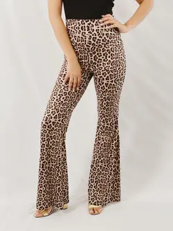 HOBRAT animal print trousers