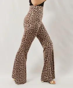 HOBRAT animal print trousers