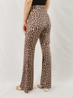 HOBRAT animal print trousers