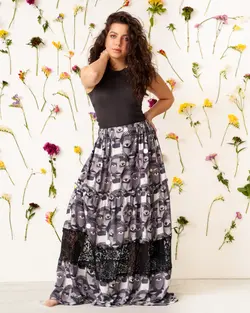 HOBRAT face&amp;mirror skirt