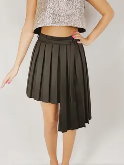 HOBRAT gabardine pilisa skirt