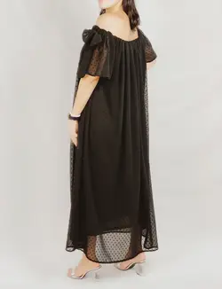HOBRAT polka dot dress
