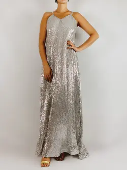 Silver Sequin dress