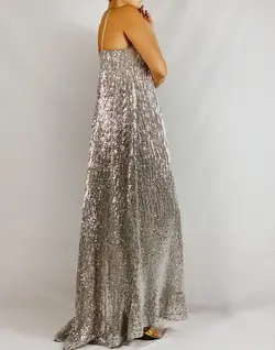 Silver Sequin dress