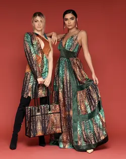 HOBRAT velvet maxi dress