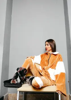 HOBRAT teddy blouse and pants