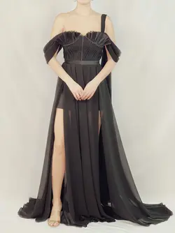 اورال مشکی حریر