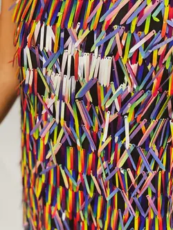 Rainbow sequen dress