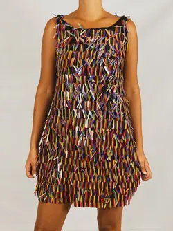 Rainbow sequen dress