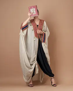 HOBRAT ashy Kaftan