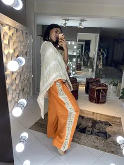 HOBRAT BOHO LINEN TROUSERS