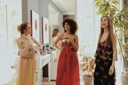 HOBRAT camel dress