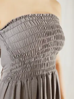 HOBRAT GREY MAXI Dress