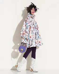 HOBRAT paisley dress