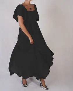 HOBRAT SILK MAXI DRESS