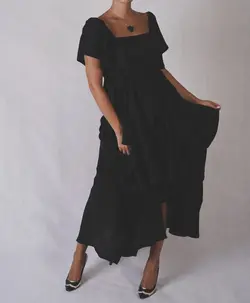 HOBRAT SILK MAXI DRESS