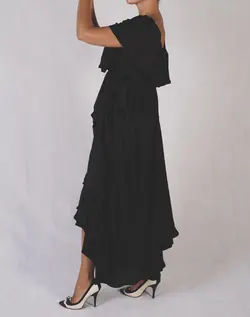 HOBRAT SILK MAXI DRESS