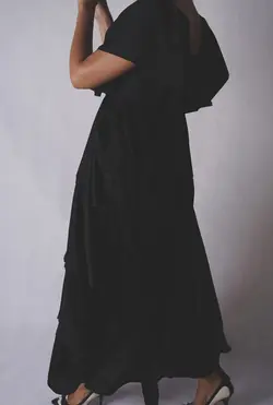 HOBRAT SILK MAXI DRESS