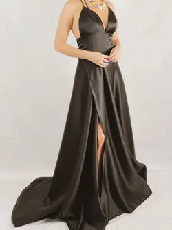 HOBRAT SATIN DRESS